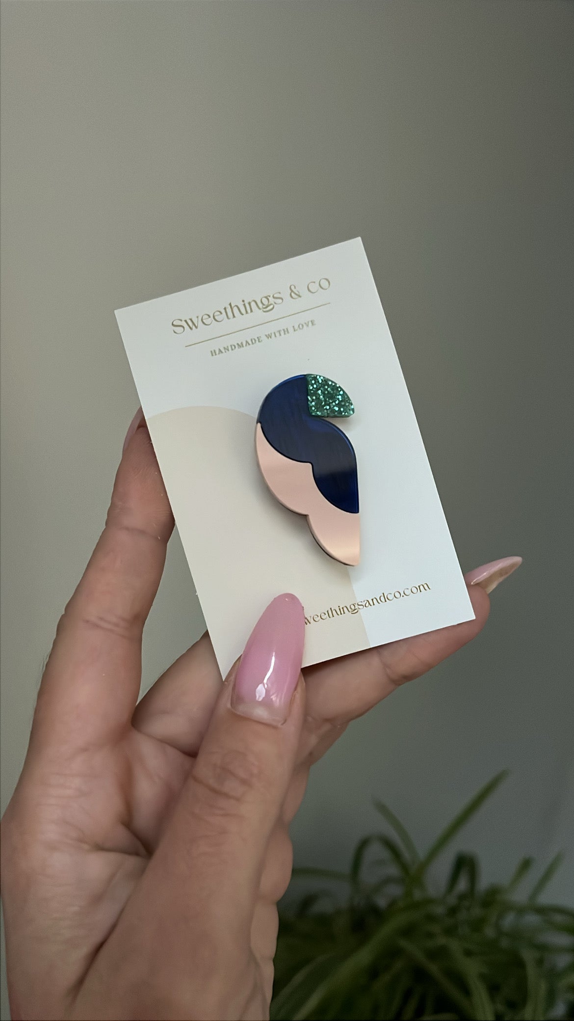 Broche perroquet