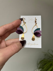 Boucles d'oreilles FLORA