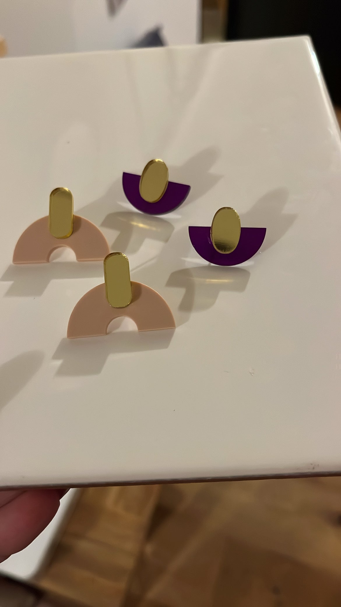 Boucles d’oreilles minimalistes