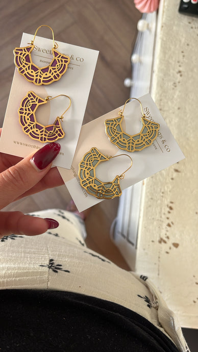 Créoles bohème chic