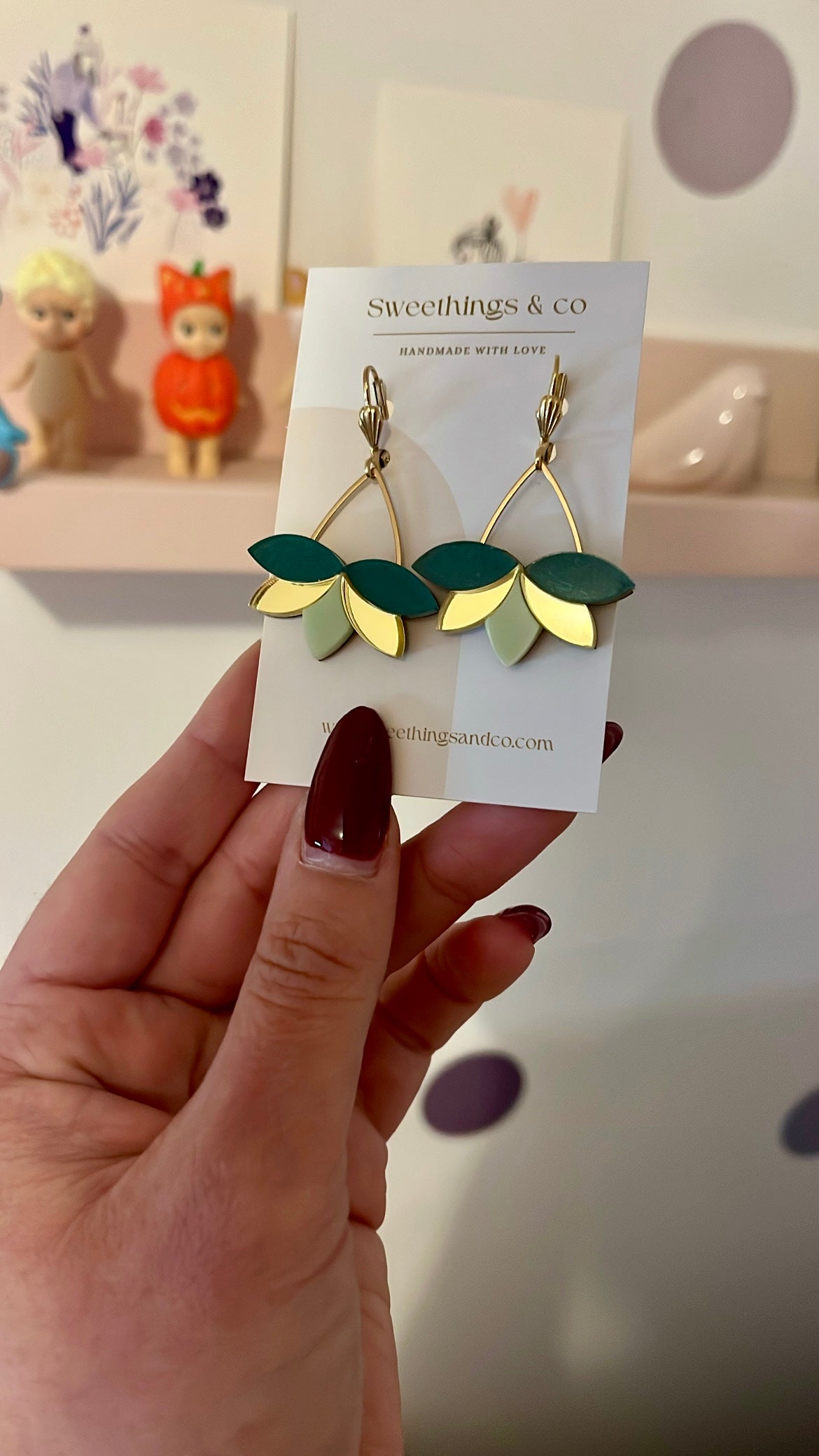 Boucles d’oreilles CAPUCINE