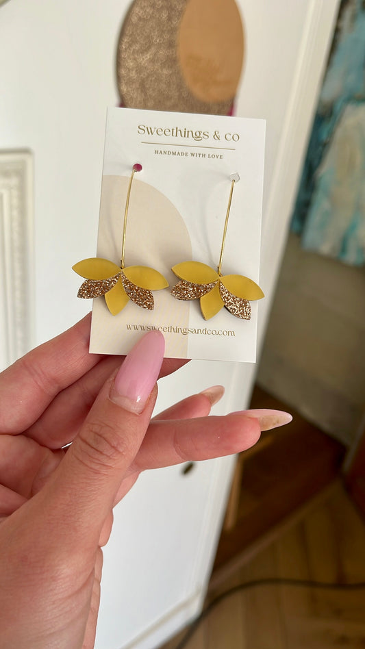 Boucles d’oreilles EGLANTINE
