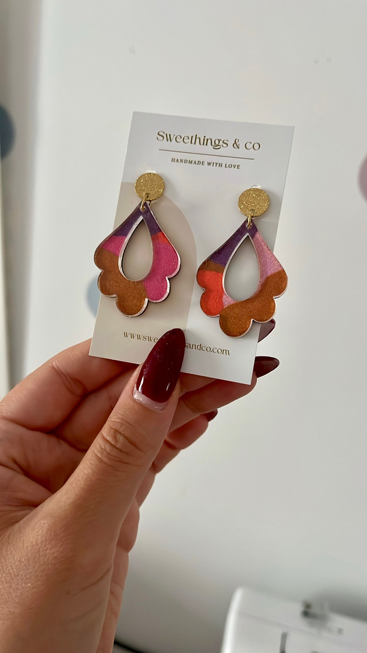 Boucles d’oreilles Collection aquarelle
