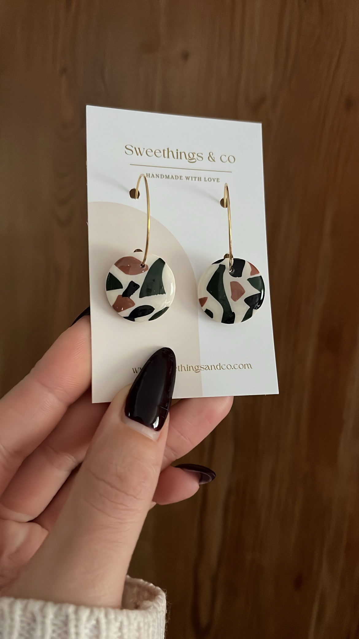 Boucles d’oreilles Terrazzo