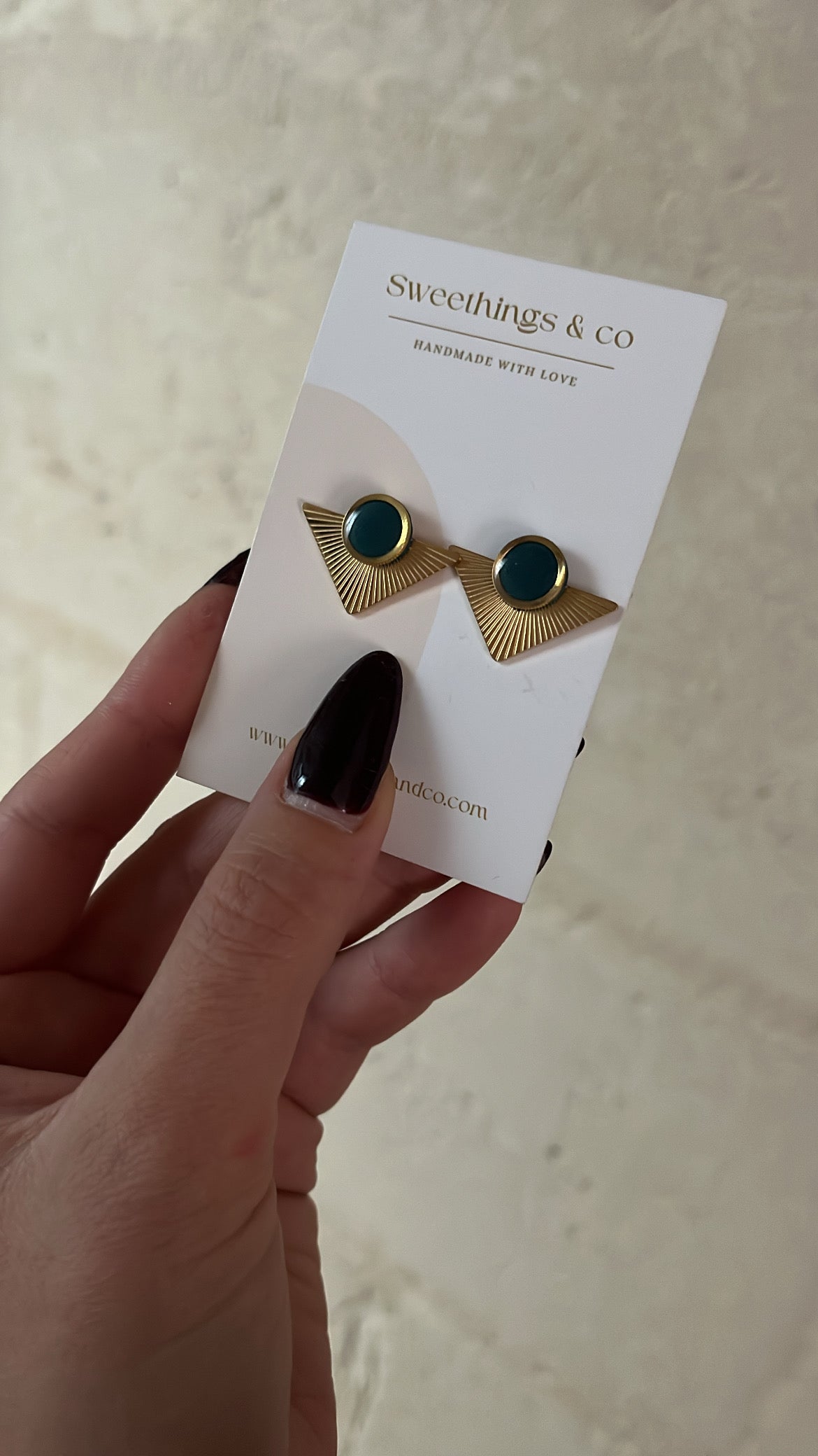 Boucles d’oreilles Géométrique / couleurs au choix