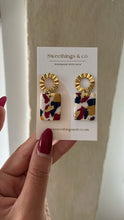 Charger l&#39;image dans la galerie, Boucles d’oreilles Terrazzo