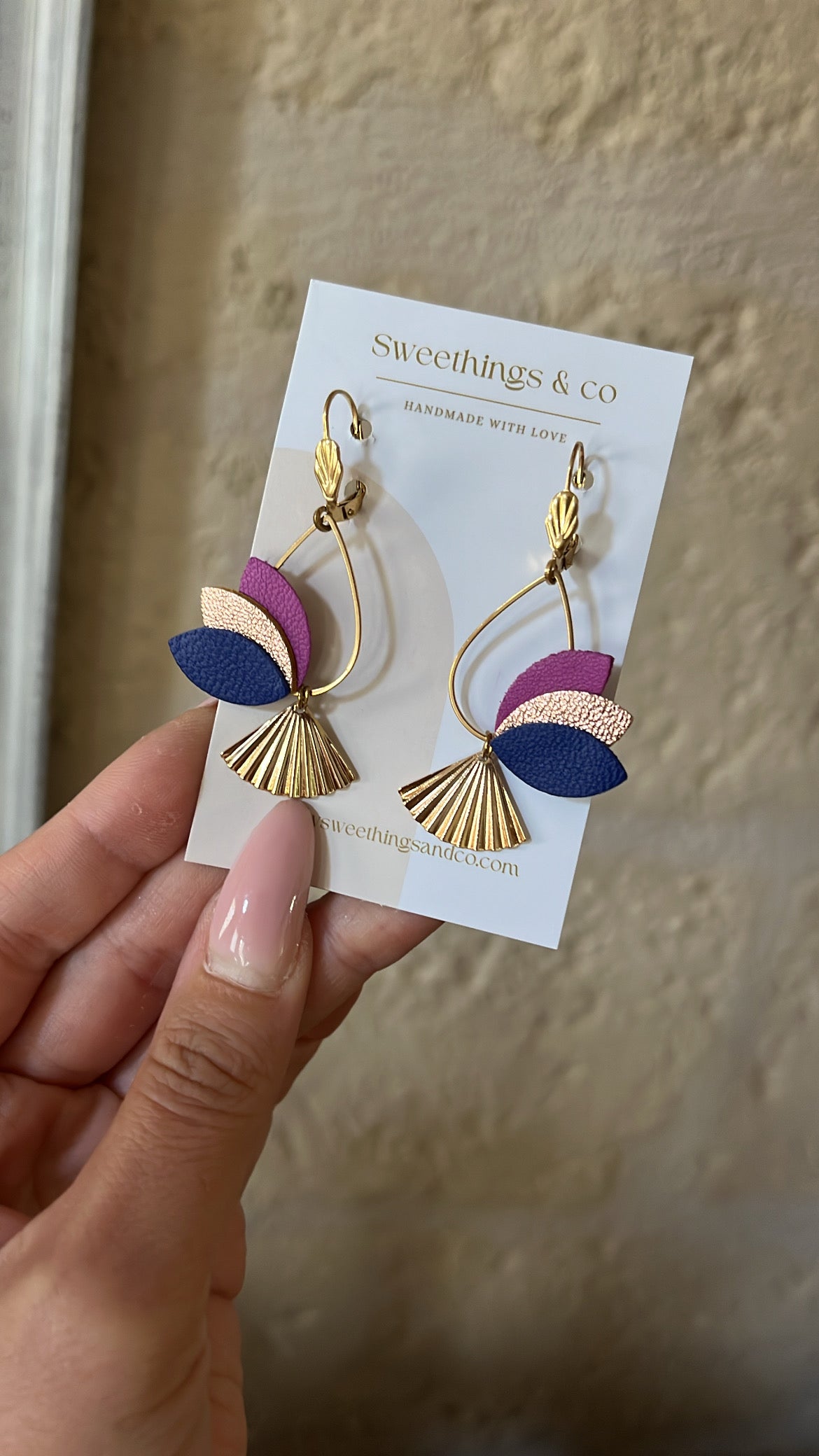 Boucles d'oreilles ROMY