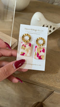 Charger l&#39;image dans la galerie, Boucles d’oreilles Terrazzo