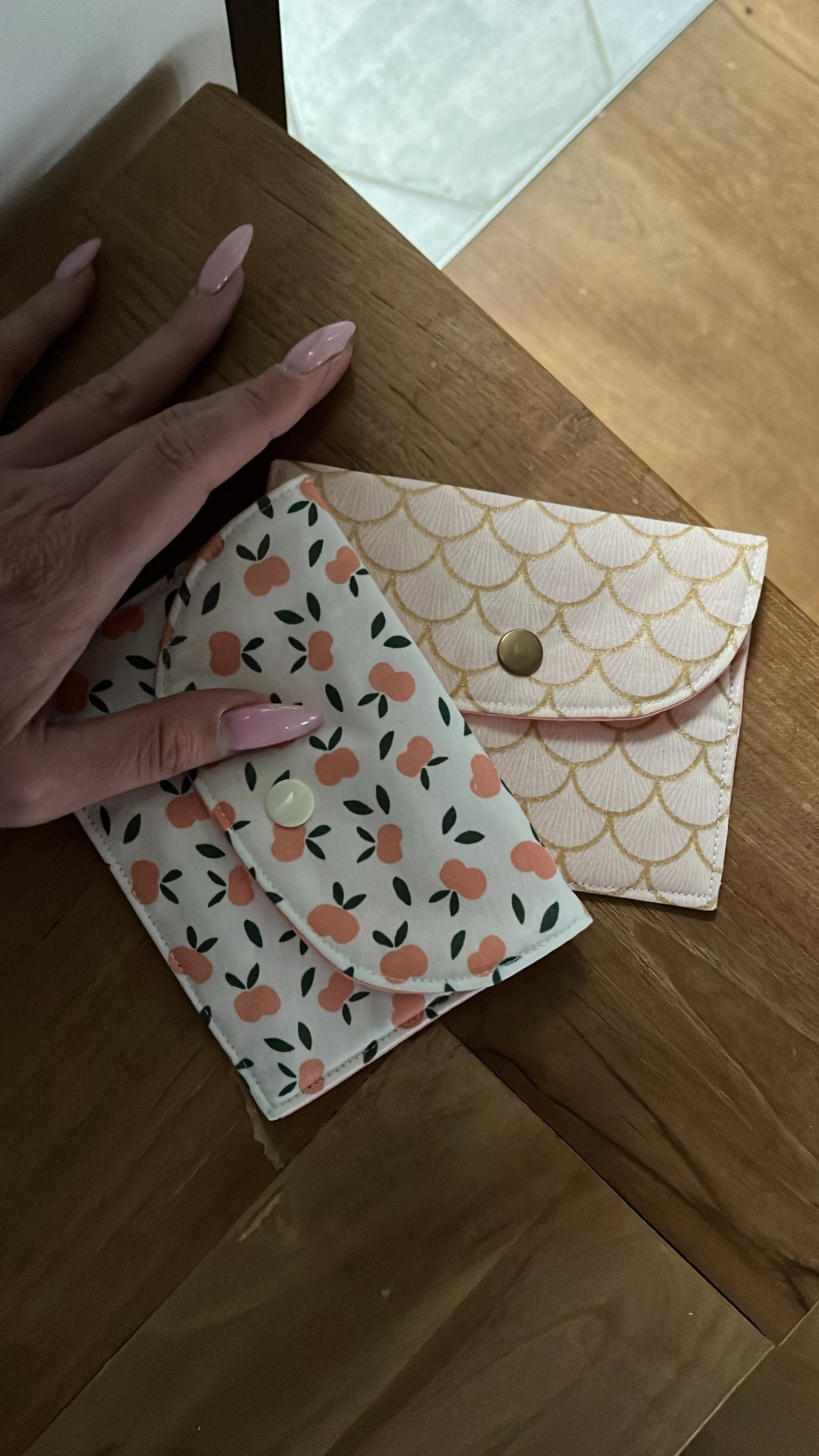 Pochette Nomade - Tissu au choix