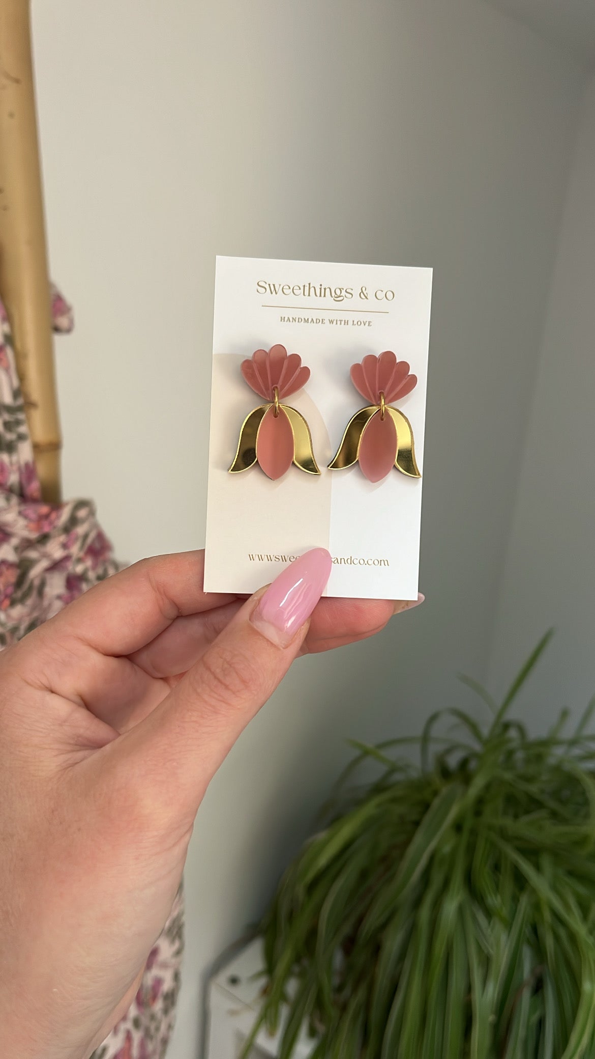 Boucles d’oreilles ROSALIE