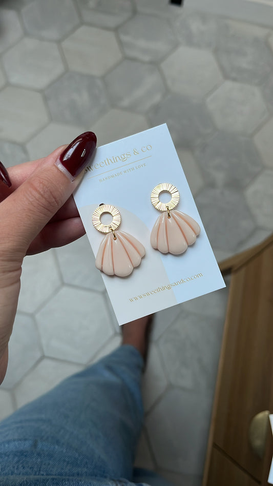 Boucles d’oreilles Coquillage