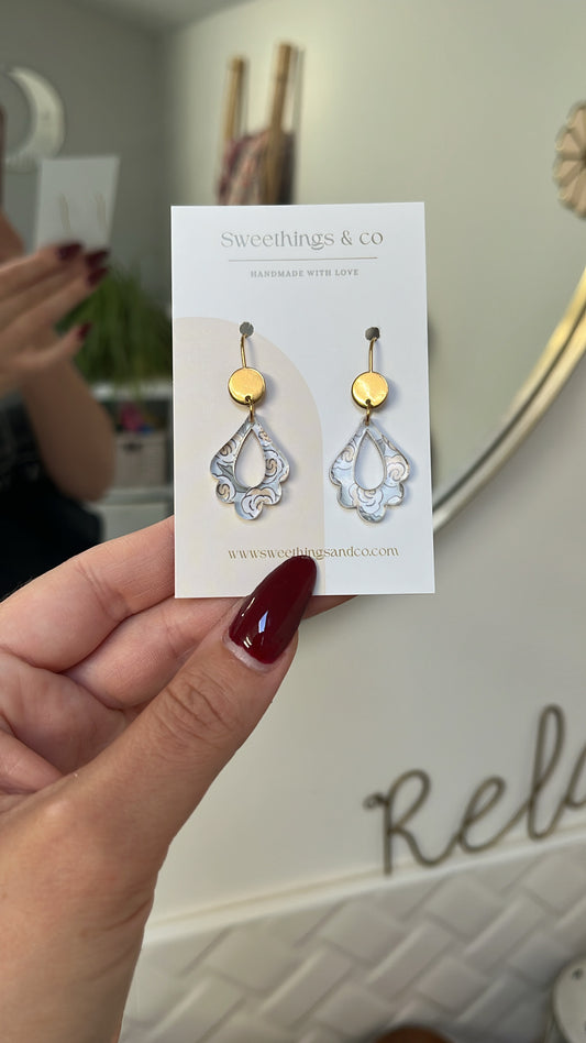 Boucles d’oreilles Collection florale