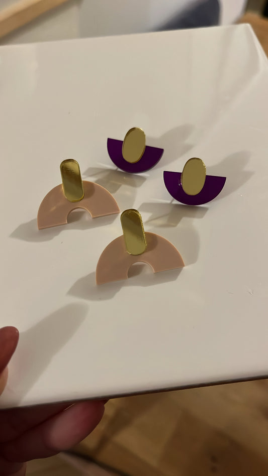 Boucles d’oreilles minimalistes