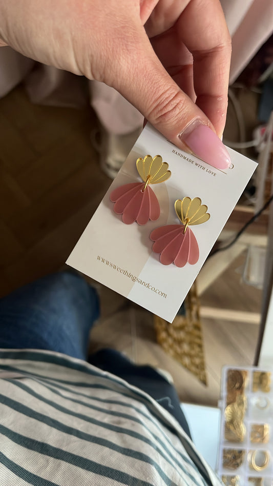 Boucles d’oreilles COQUILLAGES