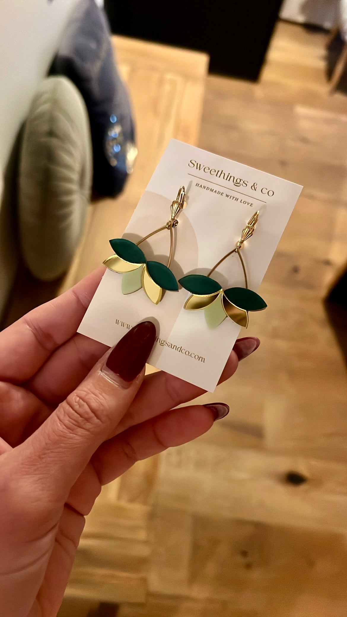 Boucles d’oreilles CAPUCINE