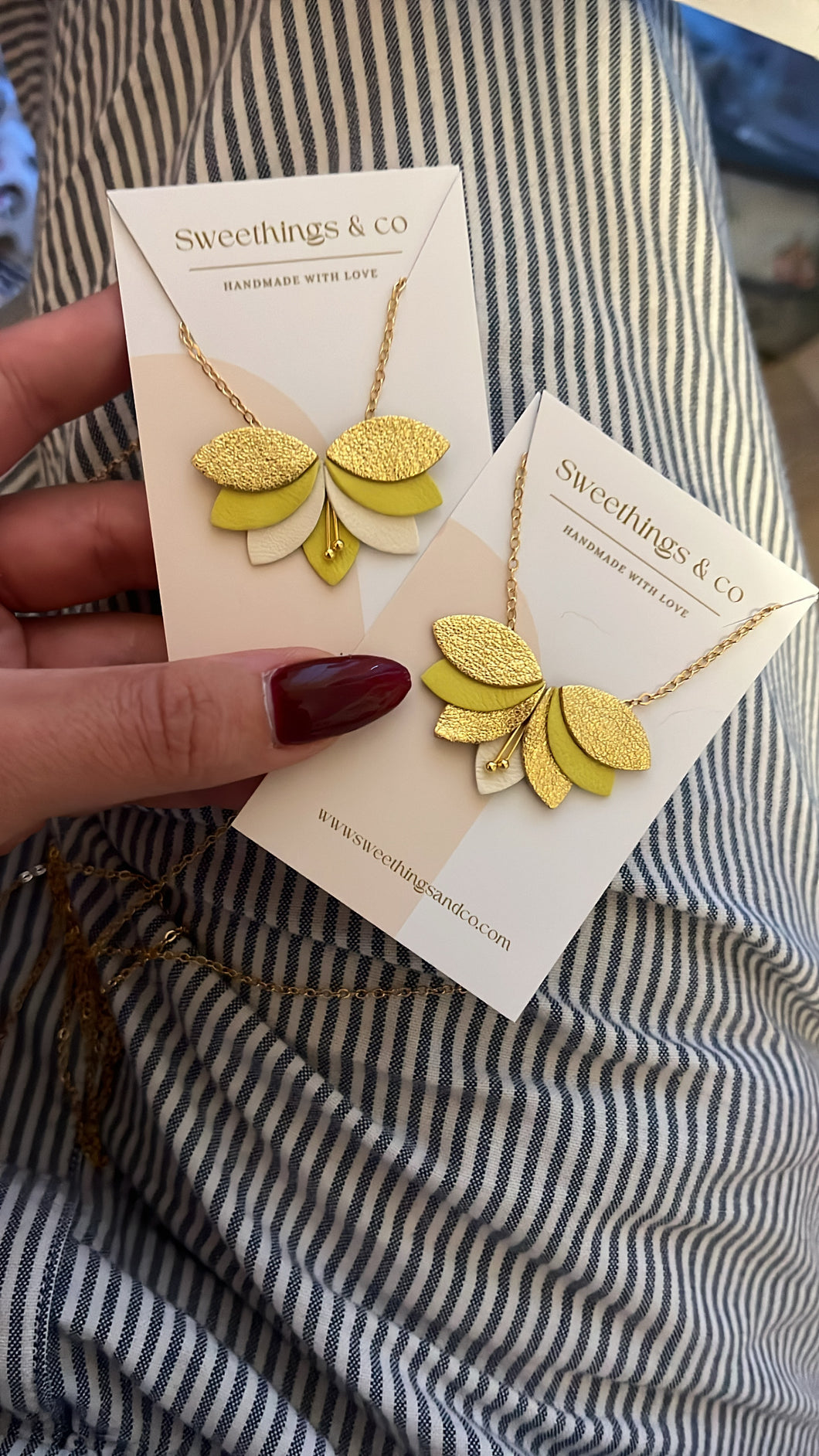 Collier Poétique floral