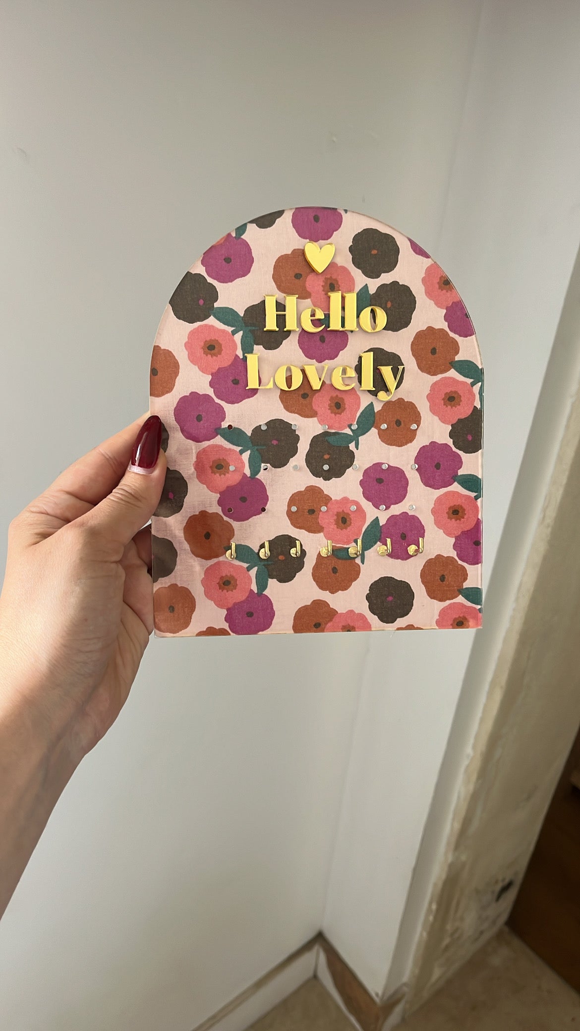 Porte Bijoux Personnalisable / Mot ou Prénom