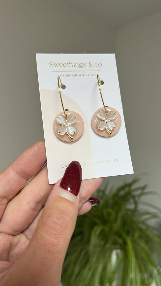 Boucles d’oreilles trèfles