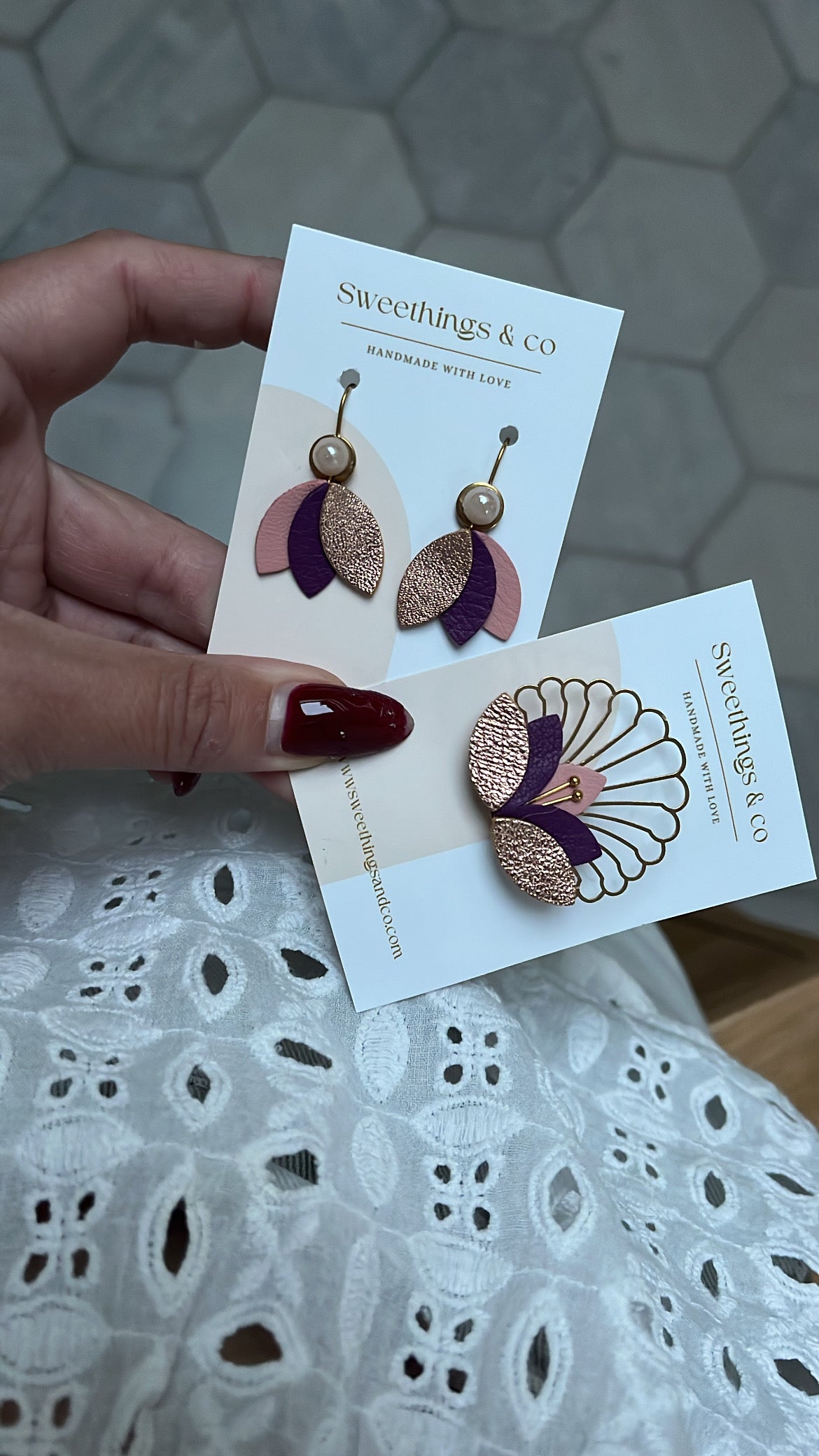 Boucles d'oreilles LYDIA