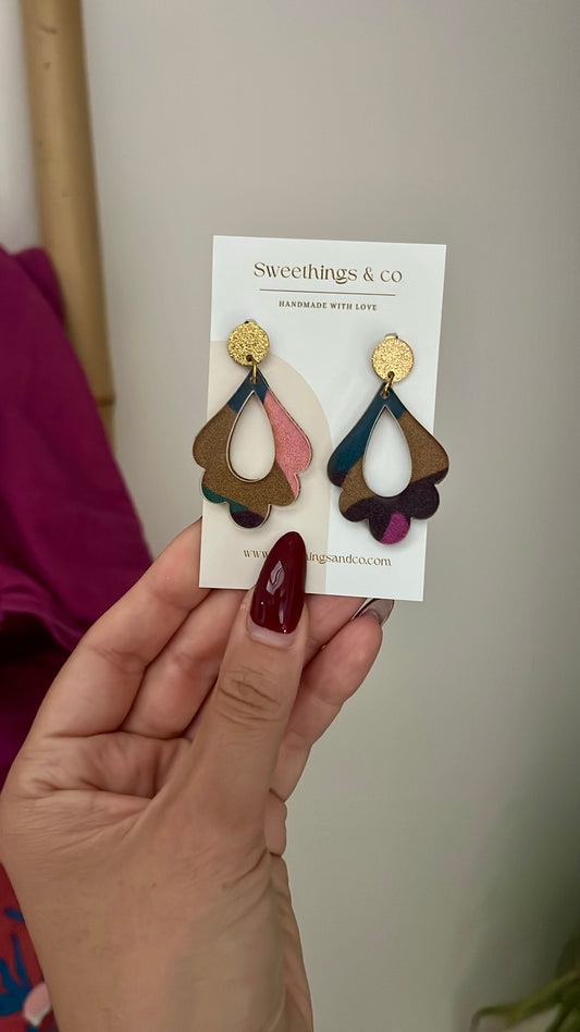 Boucles d’oreilles Collection aquarelle