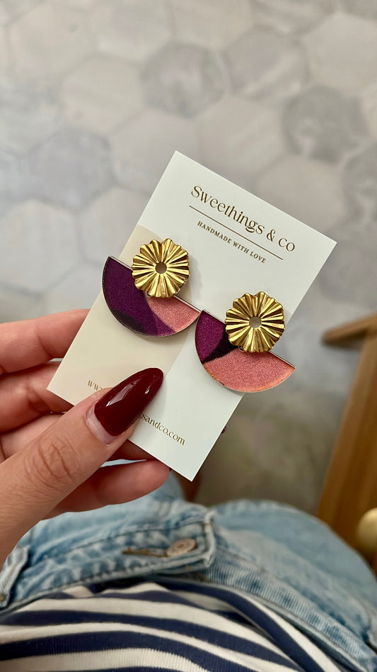Boucles d’oreilles Collection aquarelle