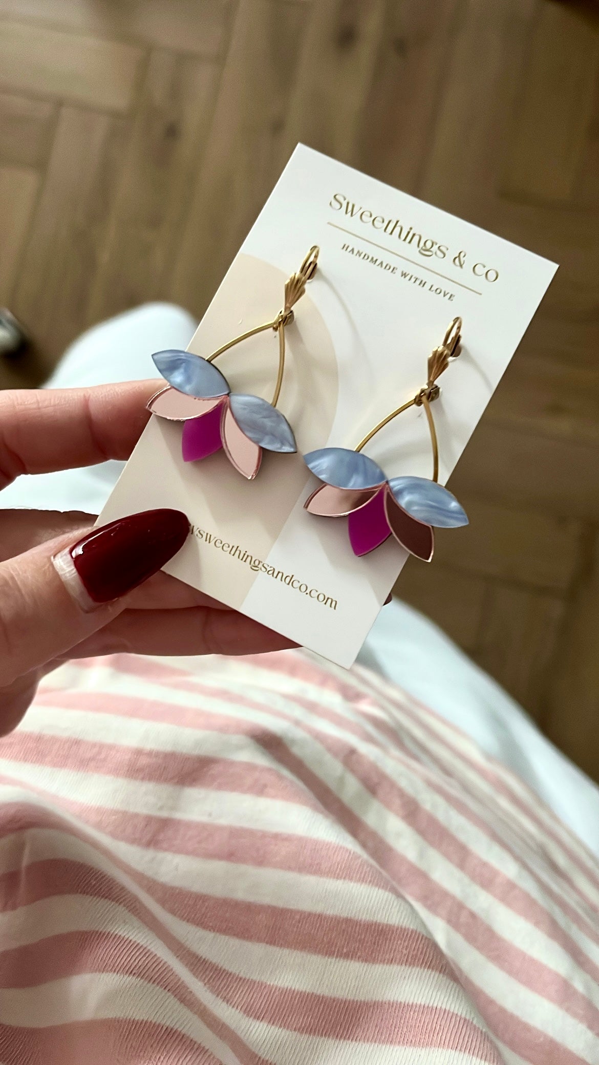 Boucles d’oreilles CAPUCINE