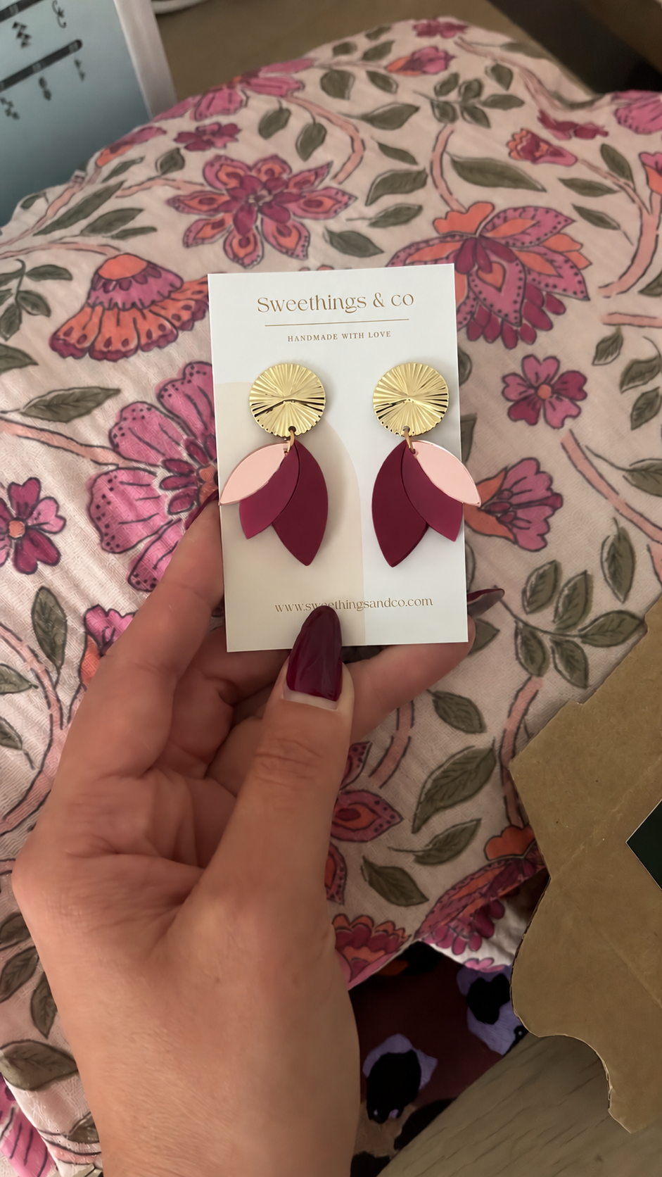 Boucles d’oreilles LEORA