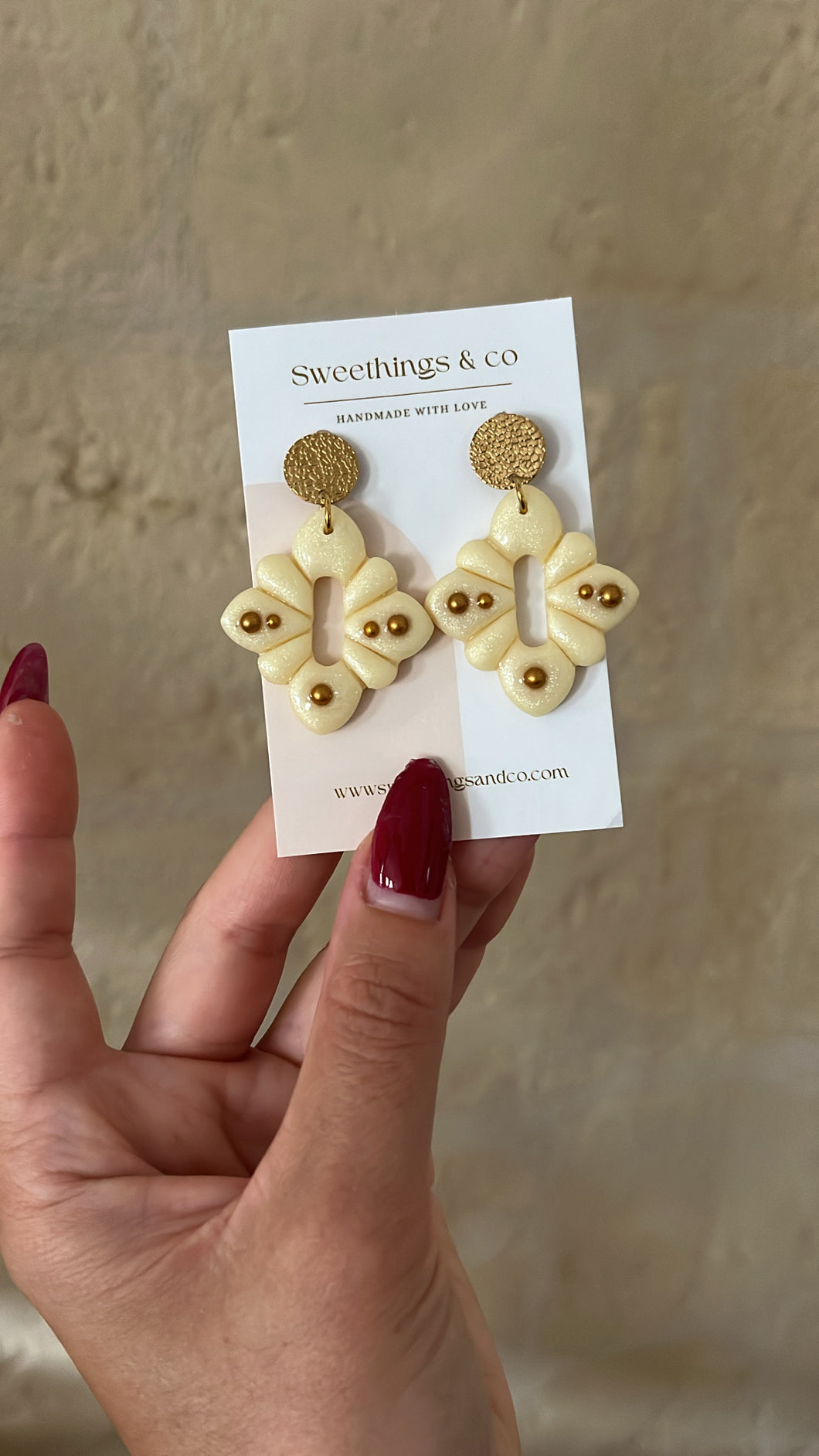 Boucles d’oreilles Léa // version 1