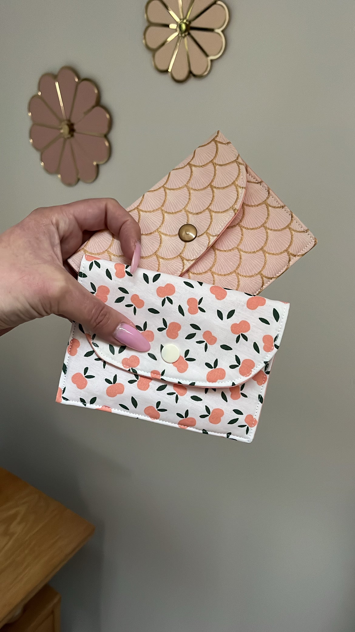 Pochette Nomade - Tissu au choix