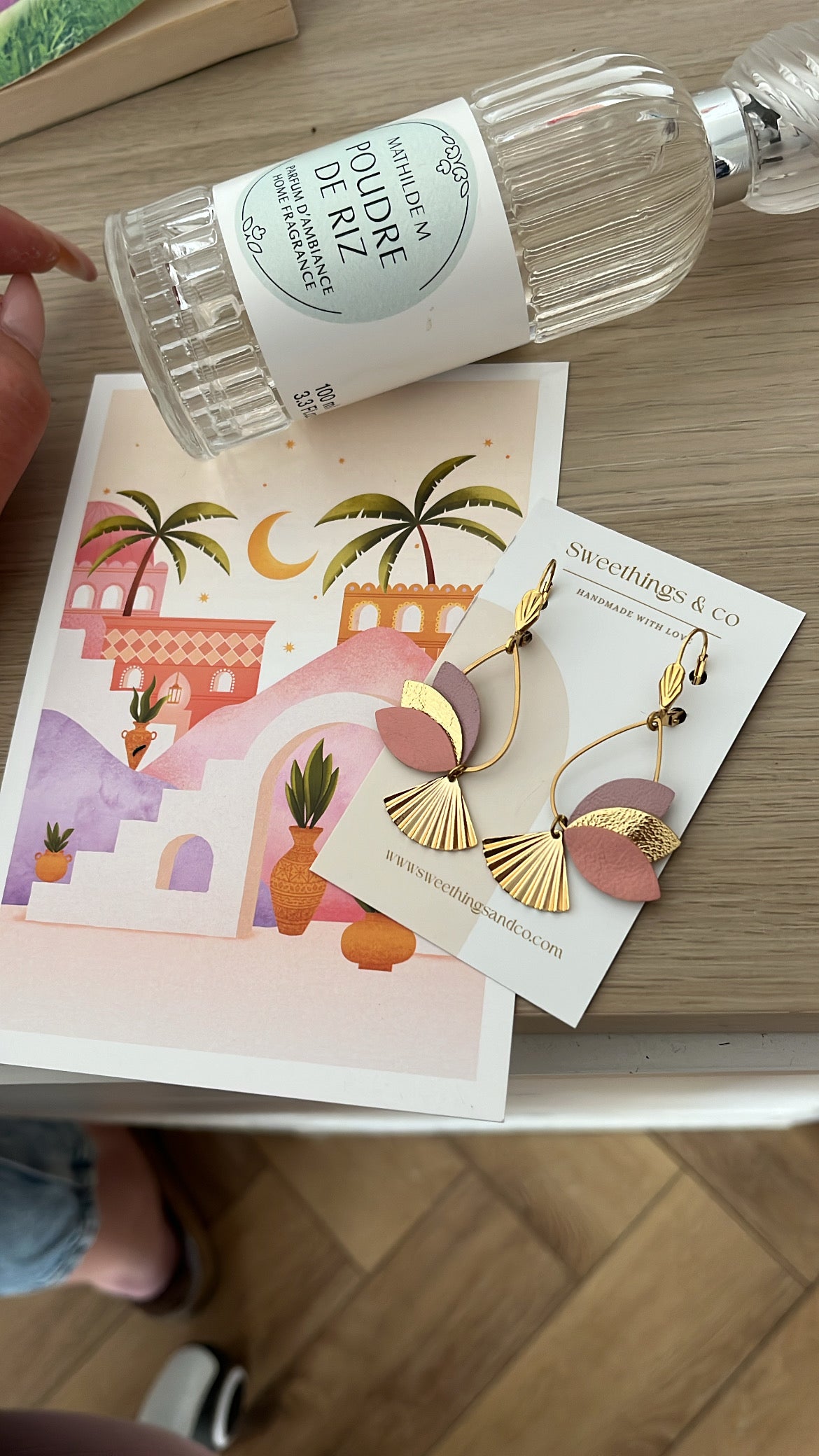 Boucles d'oreilles ROMY
