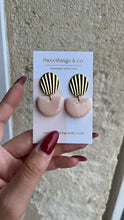 Charger l&#39;image dans la galerie, Boucles d’oreilles Coquillage