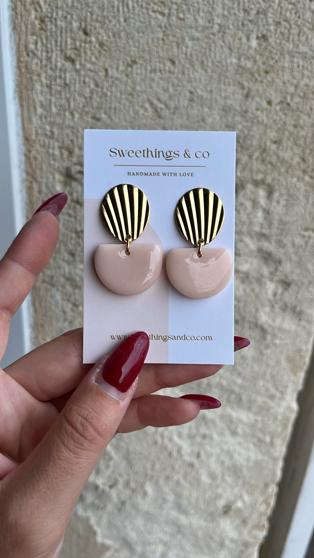 Boucles d’oreilles Coquillage