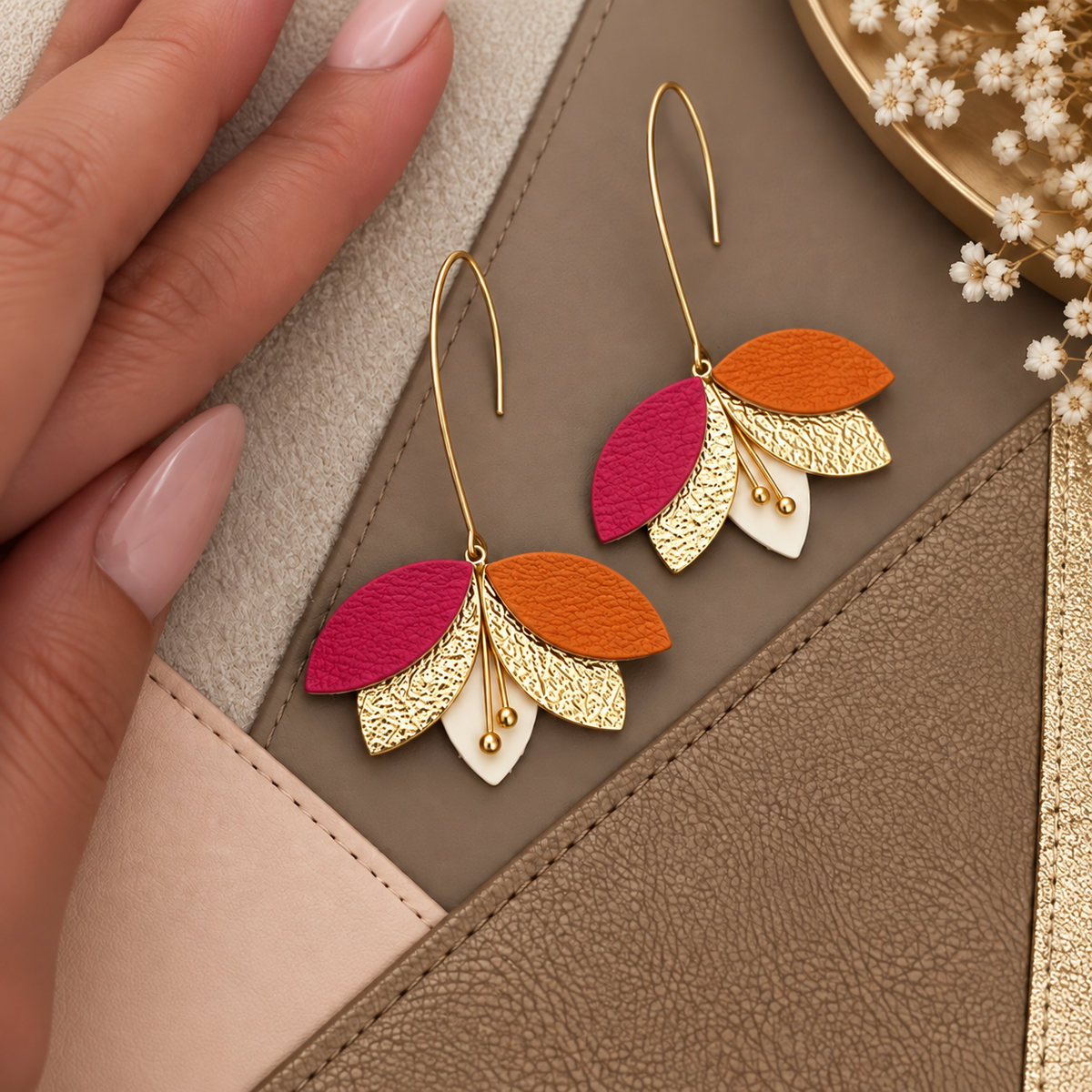 Boucles d'oreilles HORTENSE
