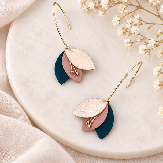 Boucles d'oreilles ÉGLANTINE