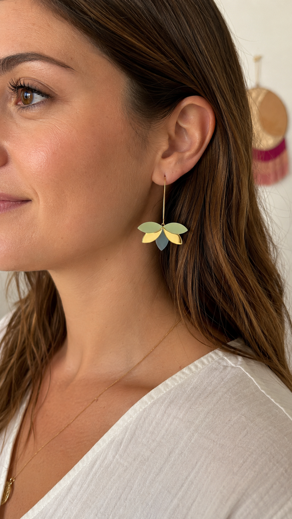 Boucles d’oreilles EGLANTINE
