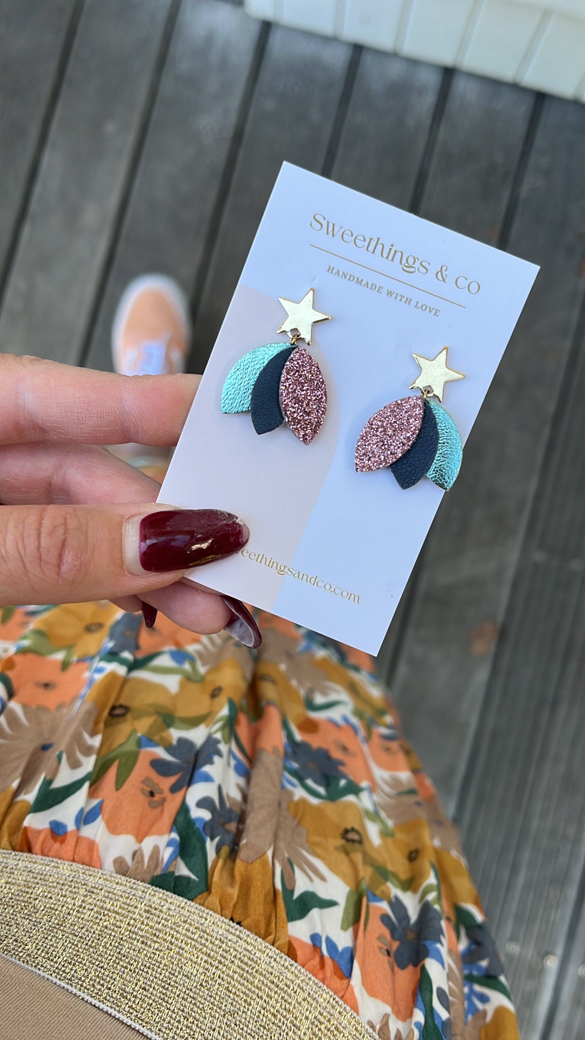 Boucles d'oreilles STELLA