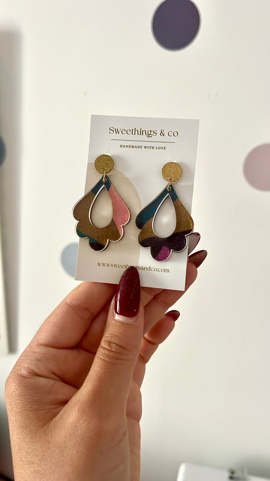 Boucles d’oreilles Collection aquarelle