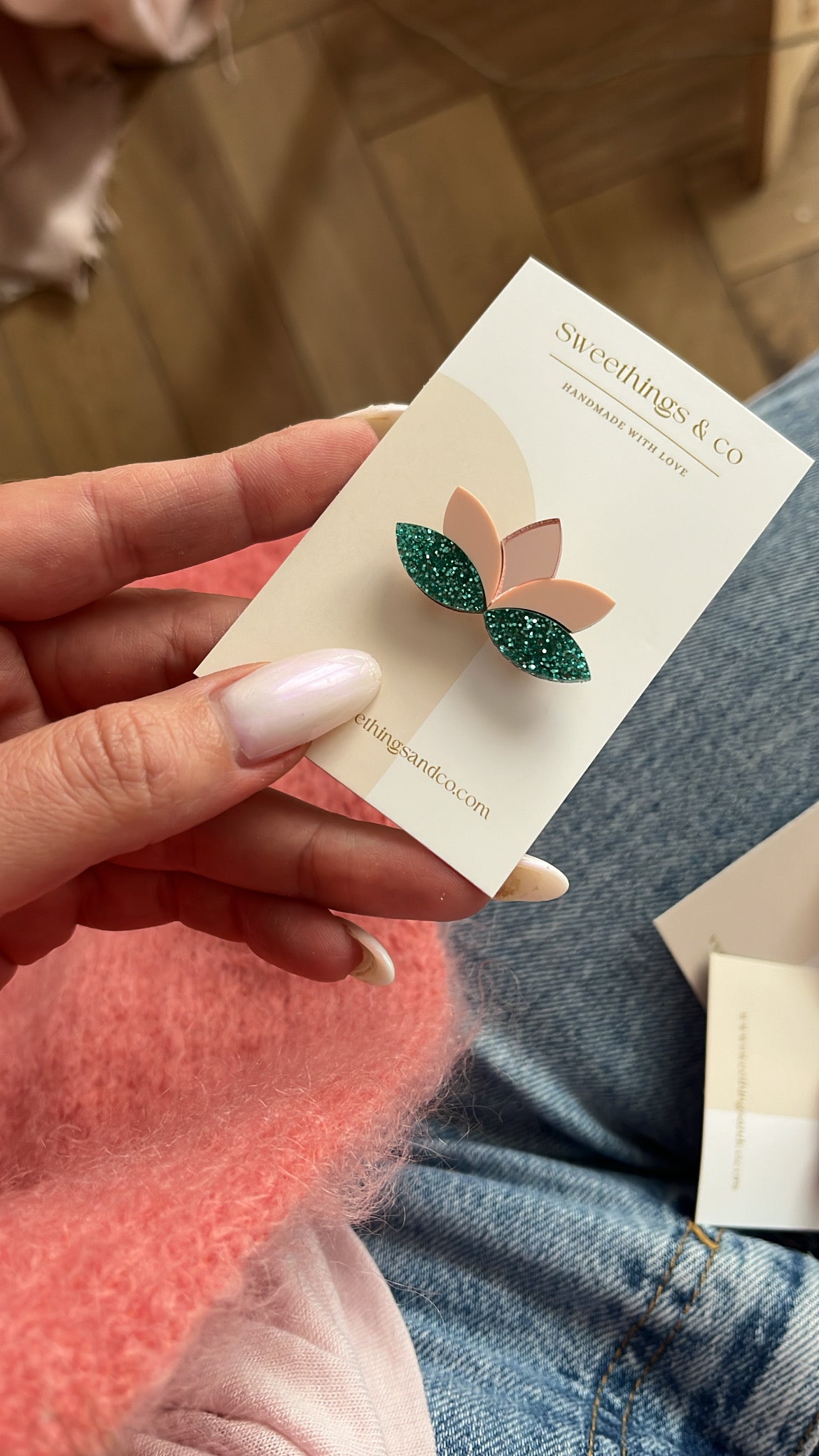 Broche lotus
