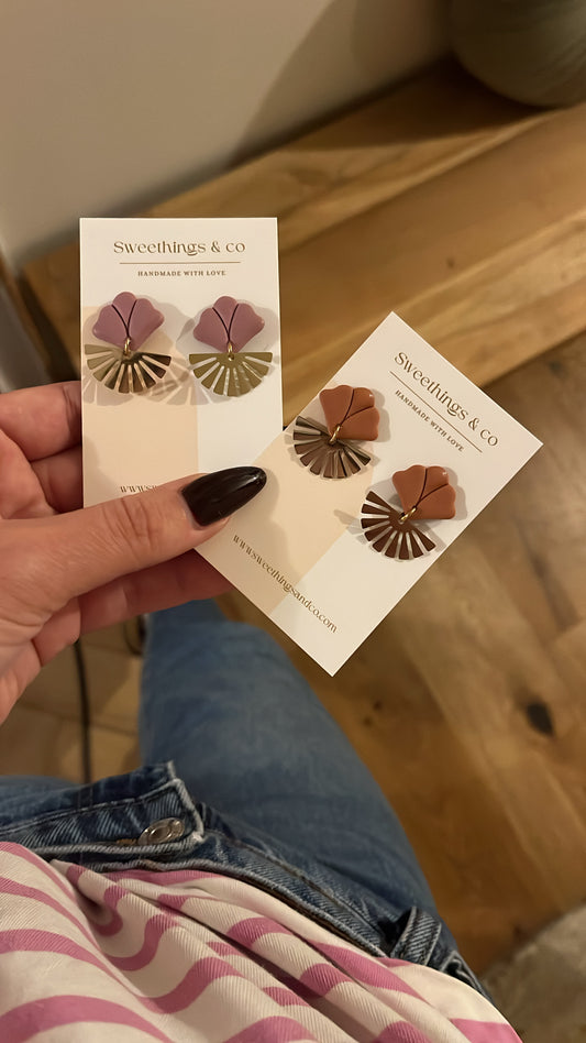Boucles d’oreilles Ginko
