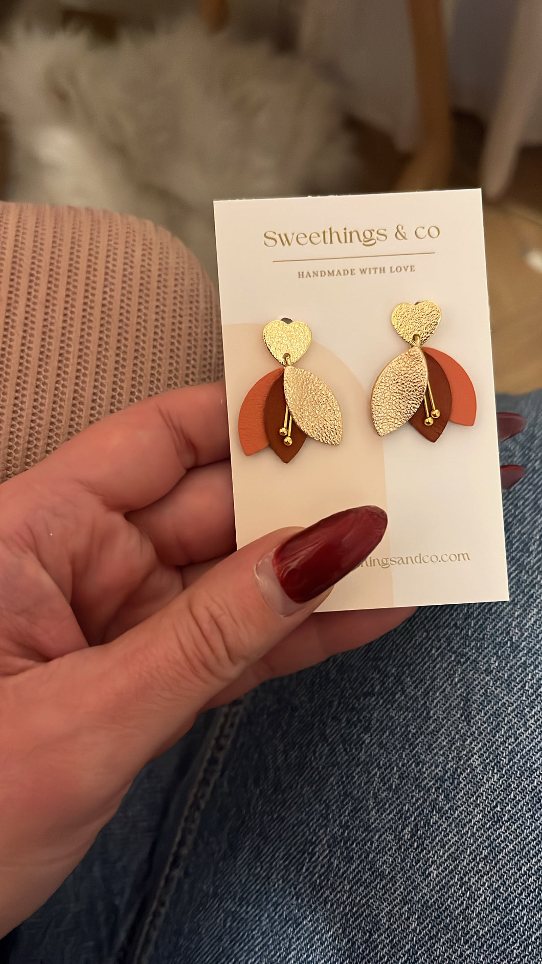 Boucles d'oreilles COEUR
