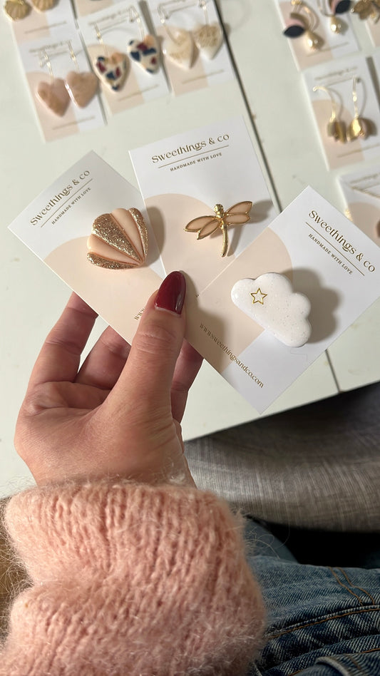 Broches poétiques au choix