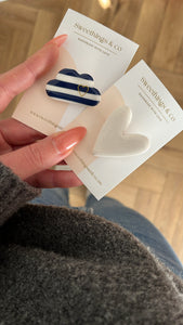 Broche poétique nuage