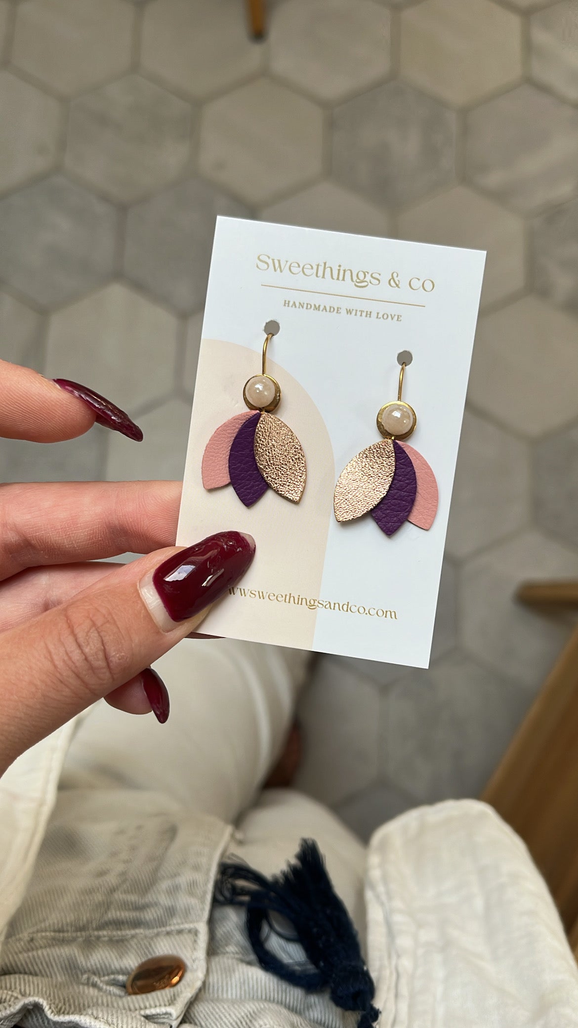 Boucles d'oreilles LYDIA