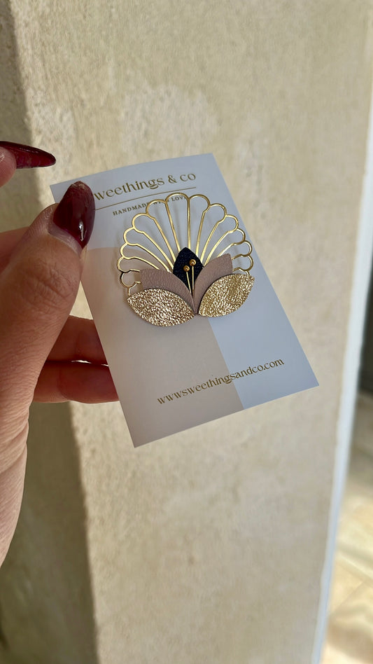 Broche poétique PAON