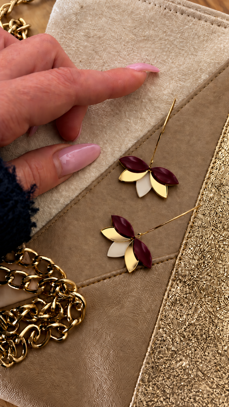 Boucles d’oreilles EGLANTINE