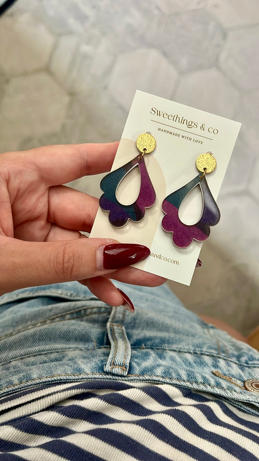 Boucles d’oreilles Collection aquarelle