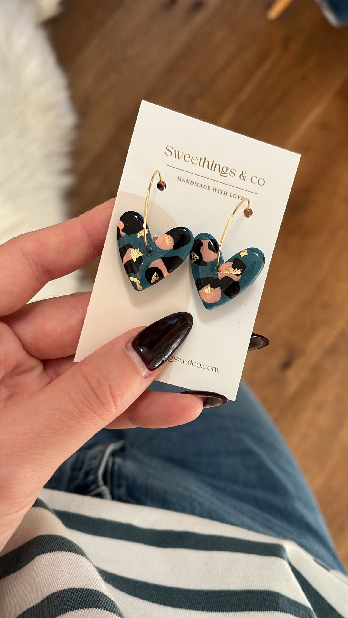 Boucles d’oreilles Léopard