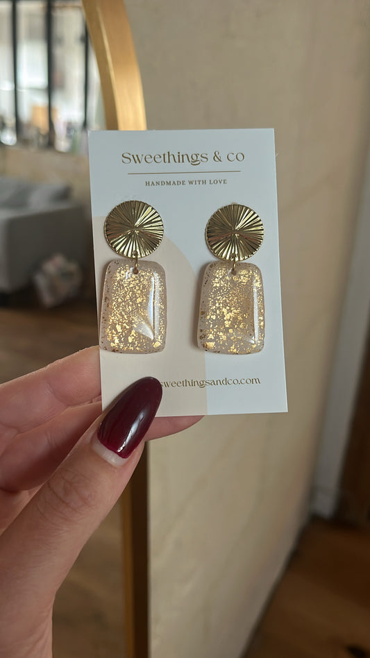 Boucles d’oreilles gold