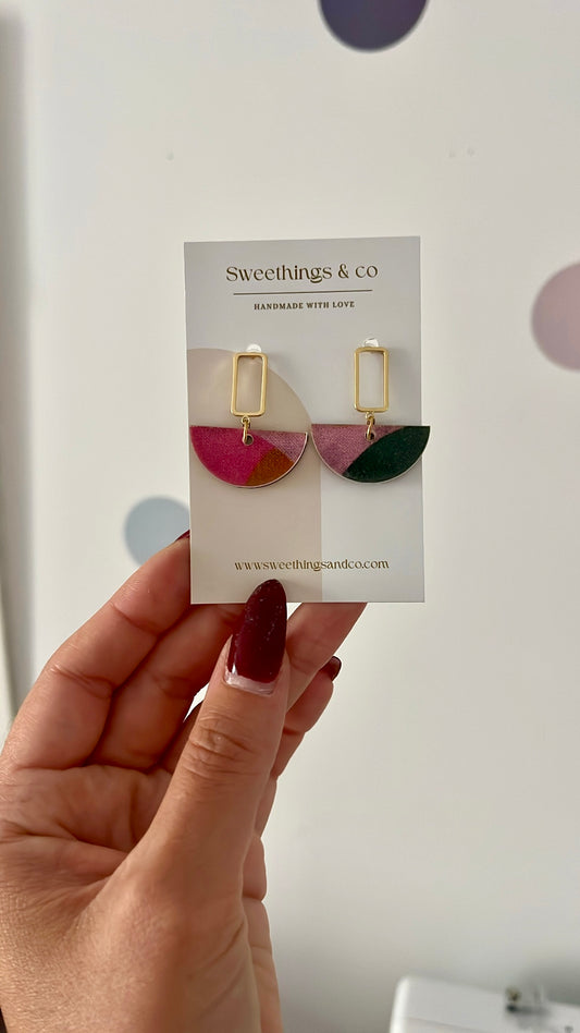 Boucles d’oreilles Collection aquarelle