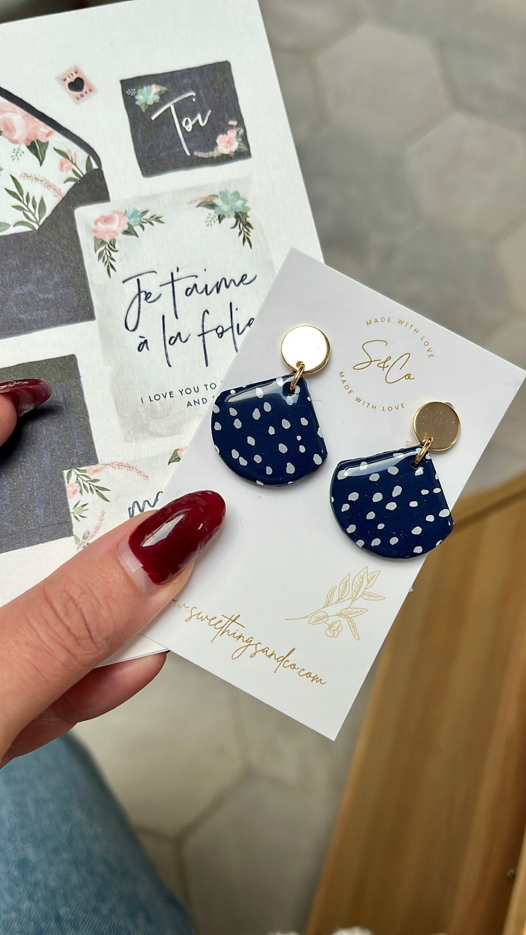 Boucles d'oreilles Milo